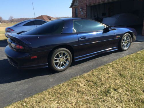 1999 camaro z28 navy blue with mods!