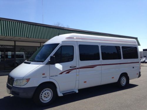 Sprinter 2500shc super high ceiling starcraft 14 passenger with handicap ramp