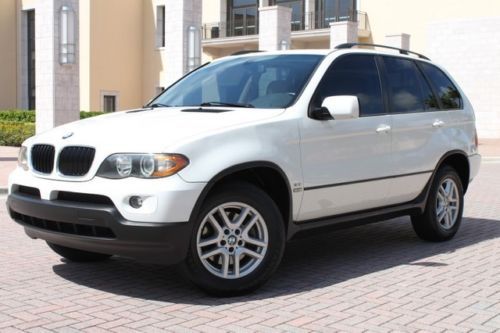 2005 bmw x5 3.0 awd premium pkg, nav, pano roof, low miles! clean carfax