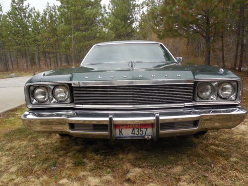 1974 plymouth  fury             gran coupe  2 door