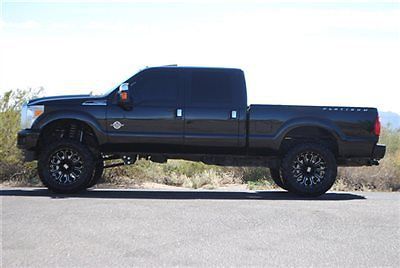 Lifted 2013 ford f250 super duty 6.7l platinum edition...lifted ford f250 6.7