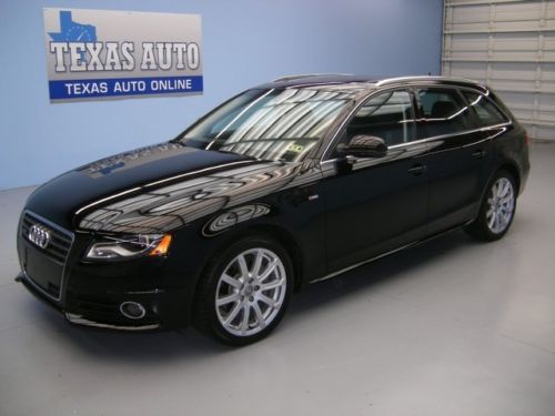 We finance!!  2012 audi a4 2.0t premium plus quattro wagon nav 24k mi texas auto