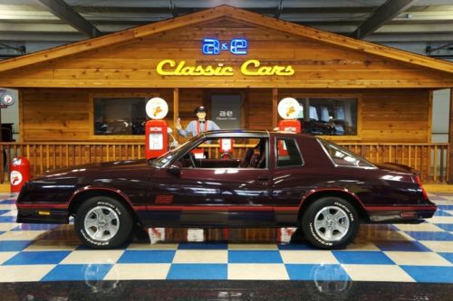1987 chevrolet aerocoupe monte carlo ss with glass t-tops