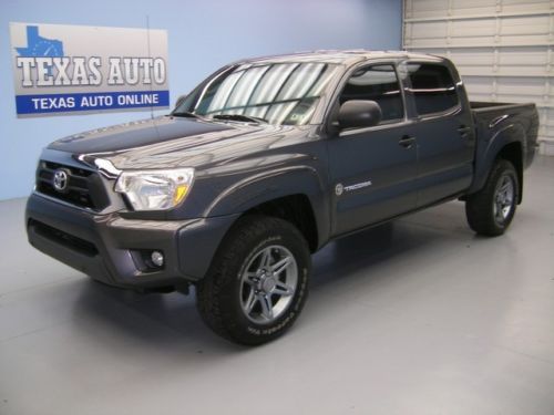 We finance!!!  2013 toyota tacoma sr5 4x4 double cab auto tow 18k mi texas auto