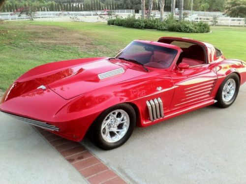 1963 corvette sting ray split window and targa sunroof a george barris creation