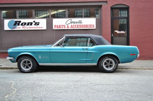 1968 ford mustang convertible