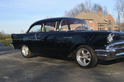 1957 chevy 150 restomod  ca car rare 150 sedan