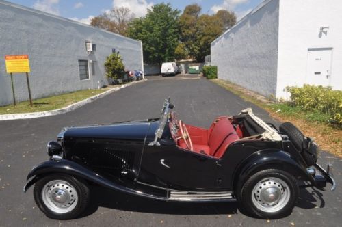 1953 mgtd midget british classic vintage antique collectable show car