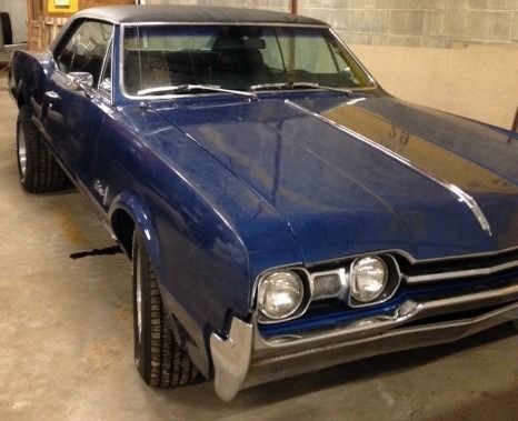 1967 olds oldsmobile 442 cutlass coupe 73,000 miles auto trans excellent running