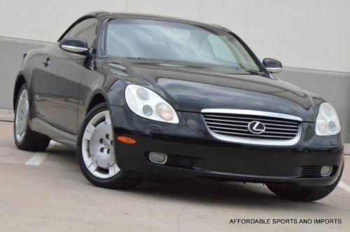 2002 lexus sc430 convertible lth/htd seats navi clean $599 ship