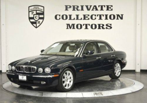 2004 jaguar xj8 one owner navigation heated rear seats