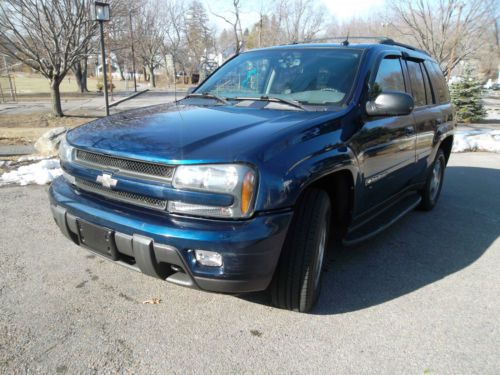 2004 chevy trailblazer lt 4.2l navigation/reverse cam/loaded no reserve!