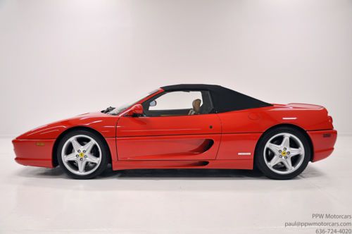 1996 ferrari f355 spider manual transmission! capristo exhaust! fully serviced!!