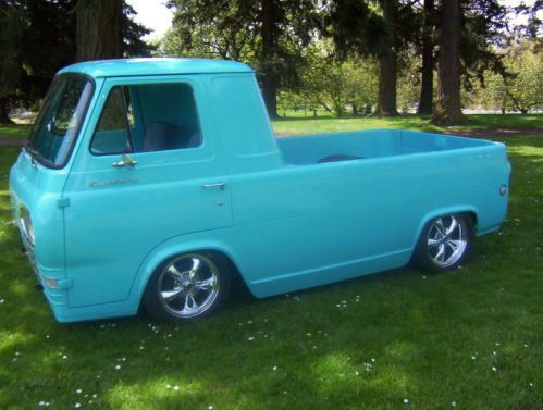 W0w !! fantastic 1963 econoline pickup &#034; the lowliner&#034; v8 automatic custom.