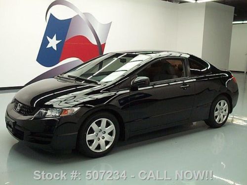 2010 honda civic lx coupe automatic cruise control 39k texas direct auto