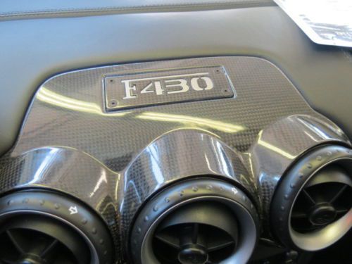 F430 Berlinetta Leather F1 Trans Subwoofer NERO ON NERO LOCAL TRADE IN, image 58