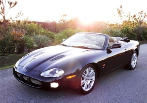 2004 jaguar xkr convertible supercharged 400 hp cashmere interior