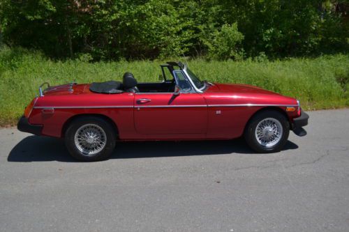 1980 mg mgb garage kept, very nice car