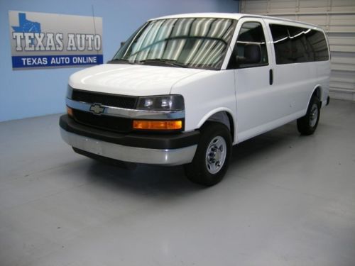 We finance!!!  2012 chevrolet express 3500 1lt 12 passenger rear a/c texas auto