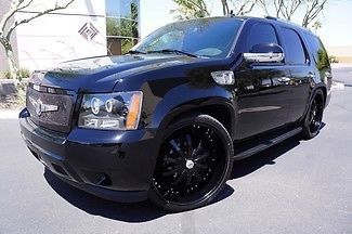 07 tahoe sema show truck custom stereo interior wheels grills lexani navigation
