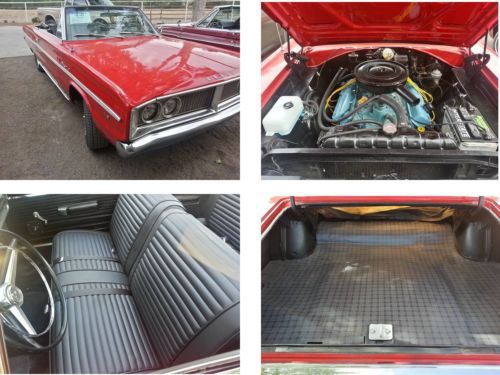 1966 dodge coronet 440 convertible 2-door 5.2l