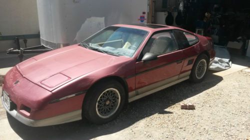 1987 pontiac fiero gt coupe 2-door 2.8l