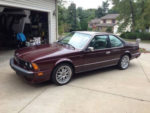 Classic 1984 bmw 633csi