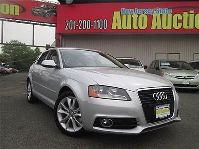 11 audi a3 2.0t leather alloy wheels carfax certified 1-owner pre owned