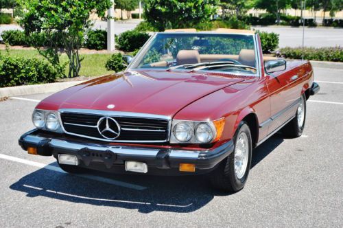 Mint original just 50ks 1981 mercedes 380 sl convertible simply beautiful sweet