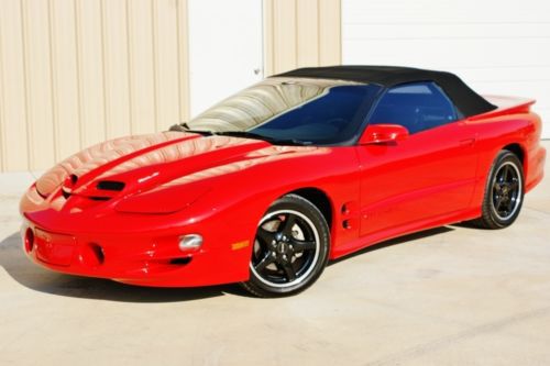 2002 pontiac firebird trans am convertible 2-door 5.7l