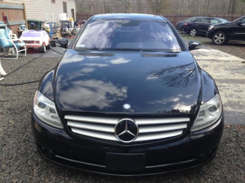 2008 mercedes-benz cl550 black exterior &amp; interior, flood damage