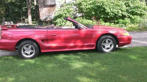 1998 ford mustang base convertible 2-door 3.8l