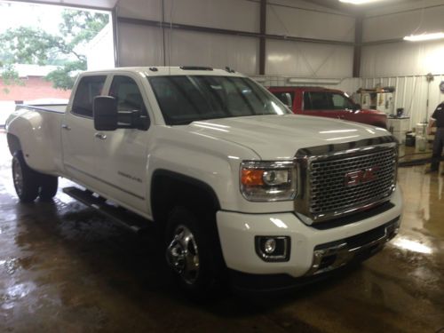 New 2015 gmc 3500 denali crew cab