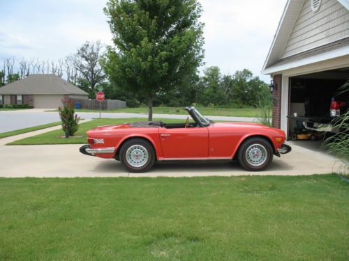 1974 triumph tr6 base convertible 2-door 2.5l