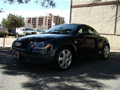 2002 audi tt coupe quattro one owner clean carfax