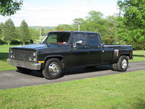 1987 chevrolet crew cab dually 468 pro-street custom