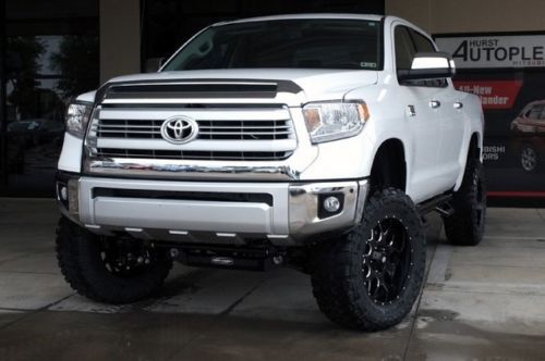 14 toyota tundra 4x4 lifted leather sunroof