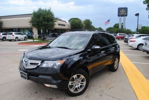 2008 acura mdx 4x4 awd tech heated leather navi sunroof 3rd row