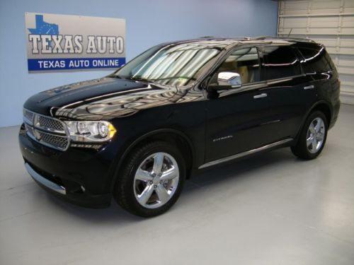 We finance!! 2011 dodge durango citadel hemi awd roof nav tv uconnect texas auto