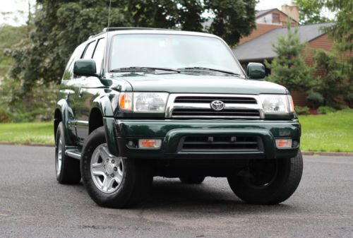 98-02 1999 toyota 4runner limited 3.4l 1owner 4wd very clean nice suv low miiles