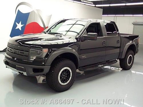 2014 ford f-150 svt raptor crew 4x4 6.2l sunroof nav 4k texas direct auto