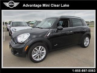 Countryman s all4 awd all wheel drive 6 speed manual absolute black suv 4 door