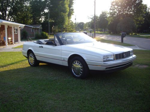 1989 cadillac allante base convertible 2-door 4.5l