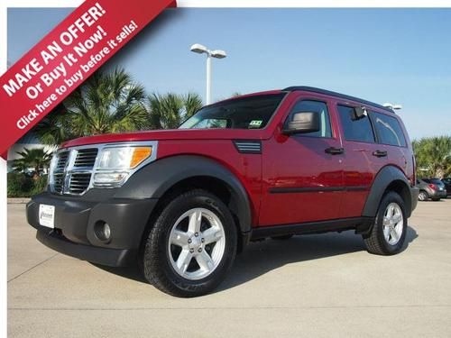 2007 dodge nitro sxt third row seat 6 cyl we finance