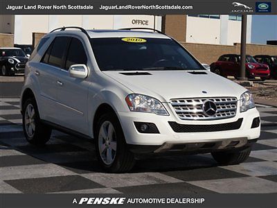 Rwd 4dr ml350 low miles suv gps 3.5l v6 hard drive