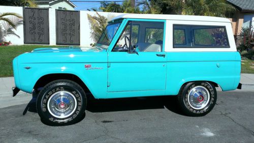 2014 restoration, gorgeous early bronco delivery model, 289