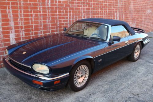 1995 jaguar xjs cabriolet 6.0 v12 !!! 1 owner !!! 67 kmls !!!