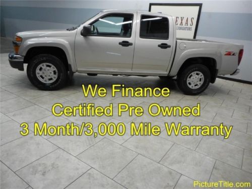 06 colorado z71 crew cab leather certified pre owned warranty we finance texas