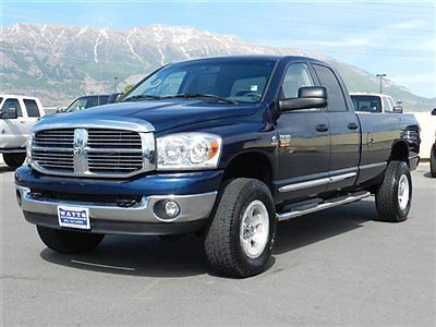 Dodge ram quad cab slt 4x4 cummins diesel longbed  custom wheels tires auto tow