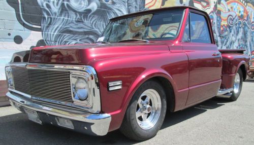 1971 chevrolet c10 stepside pickup nut and bolt restomod over $50k invested!